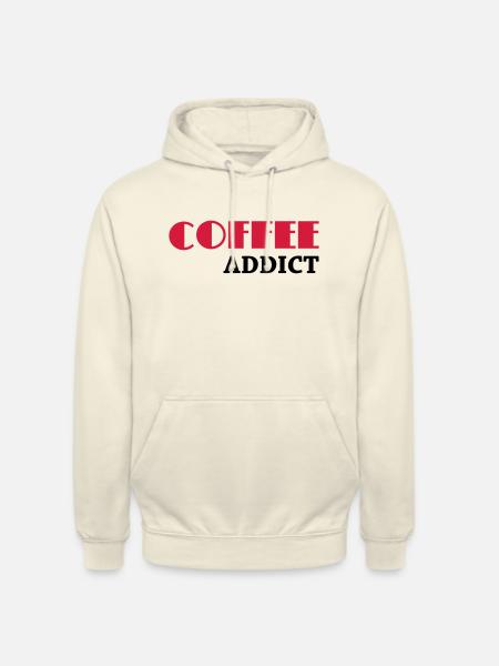 Coffee Addict - Unisex Hoodie - Vanille-Milchshake