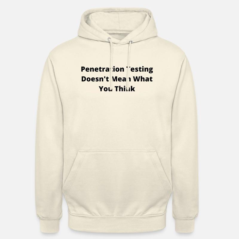 Pénétration Testing - Sweat-shirt à capuche unisexe - vanille