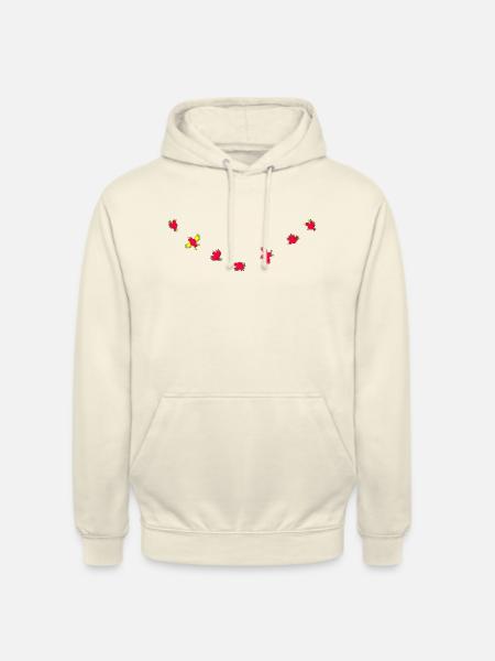 Birdies - Sweat-shirt à capuche unisexe - vanille