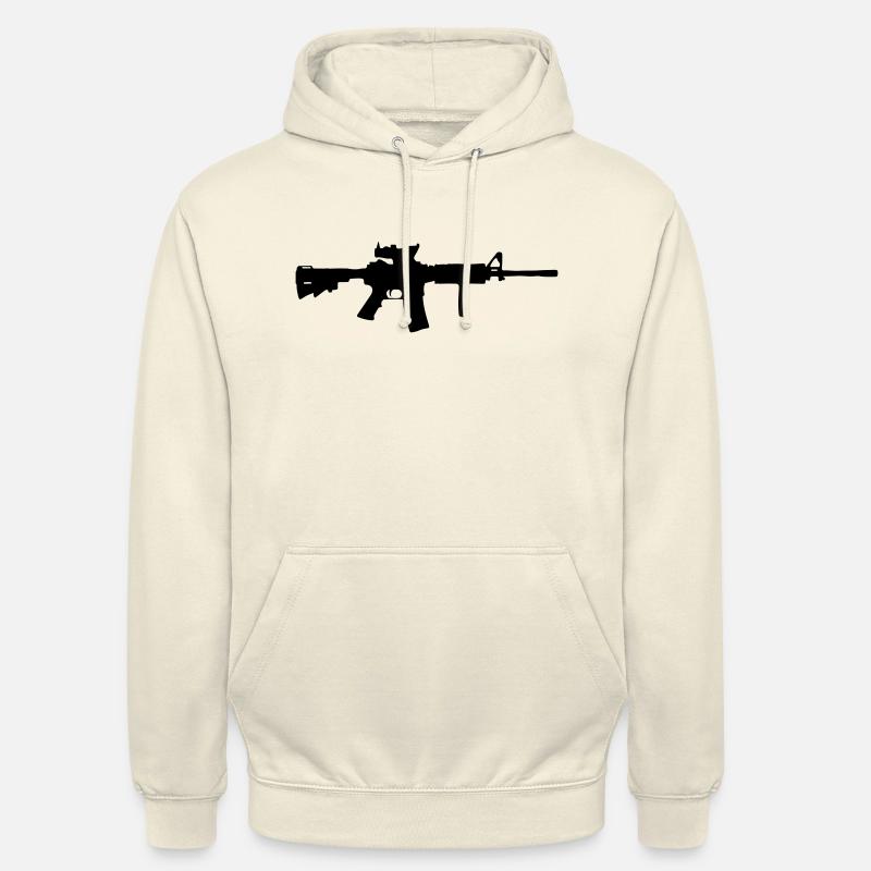 m4a1 - Sweat-shirt à capuche unisexe - vanille