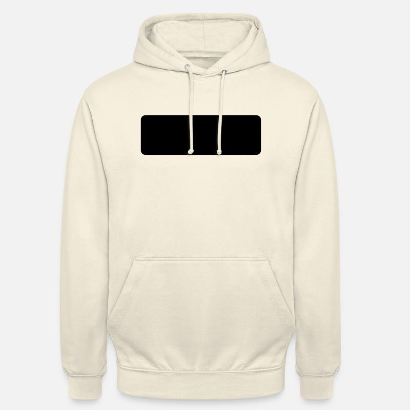 rectangle - Unisex Hoodie - vanilla