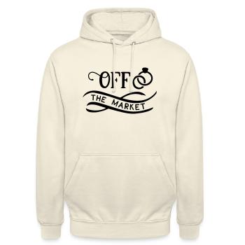 Junggesellinnenabschied JGA Hochzeit Geschenk - Unisex Hoodie - Vanille-Milchshake - Vorne - Alina (178cm) & Michal (187cm)