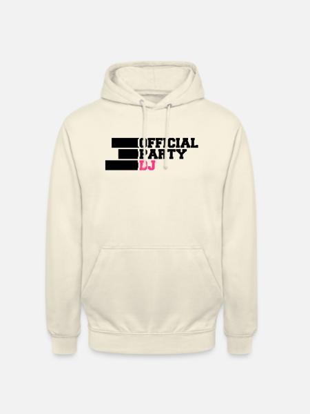 Official Party DJ - Unisex Hoodie - vanilla