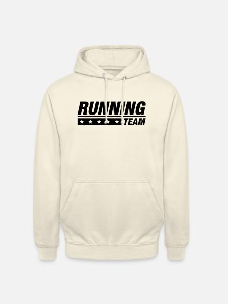running_team_qa1 - Unisex Hoodie - vanilla