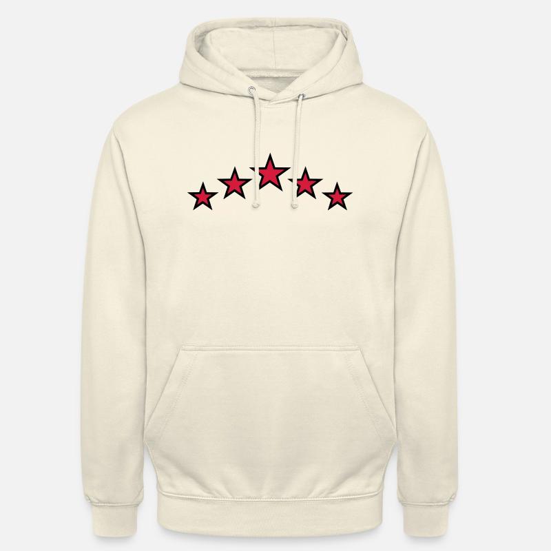 Sterne - Unisex Hoodie - Vanille-Milchshake
