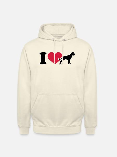 Boxer - Unisex Hoodie - Vanille-Milchshake
