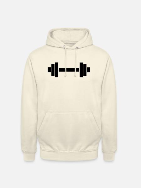 hantel - Unisex Hoodie - Vanille-Milchshake