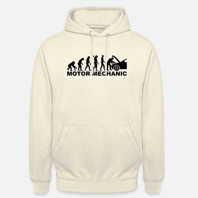 Motor mechanic - Sweat-shirt à capuche unisexe - vanille