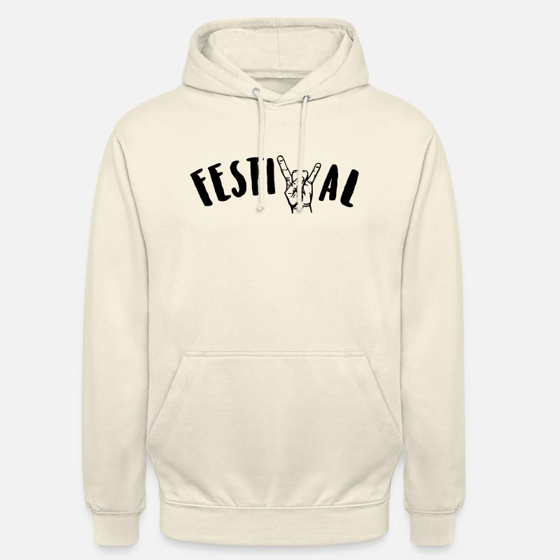 festival - Unisex Hoodie - Vanille-Milchshake