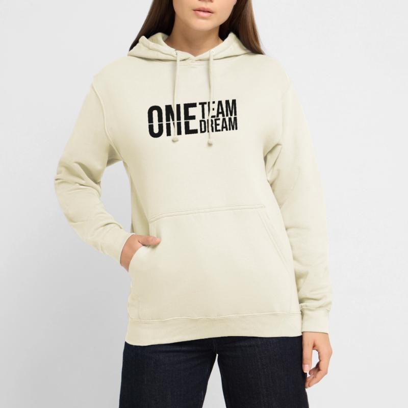 Devise Une équipe Sweat-shirt à capuche unisexe