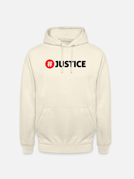 Justice - Unisex Hoodie - vanilla