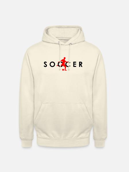 Fußball Soccer - Unisex Hoodie - Vanille-Milchshake