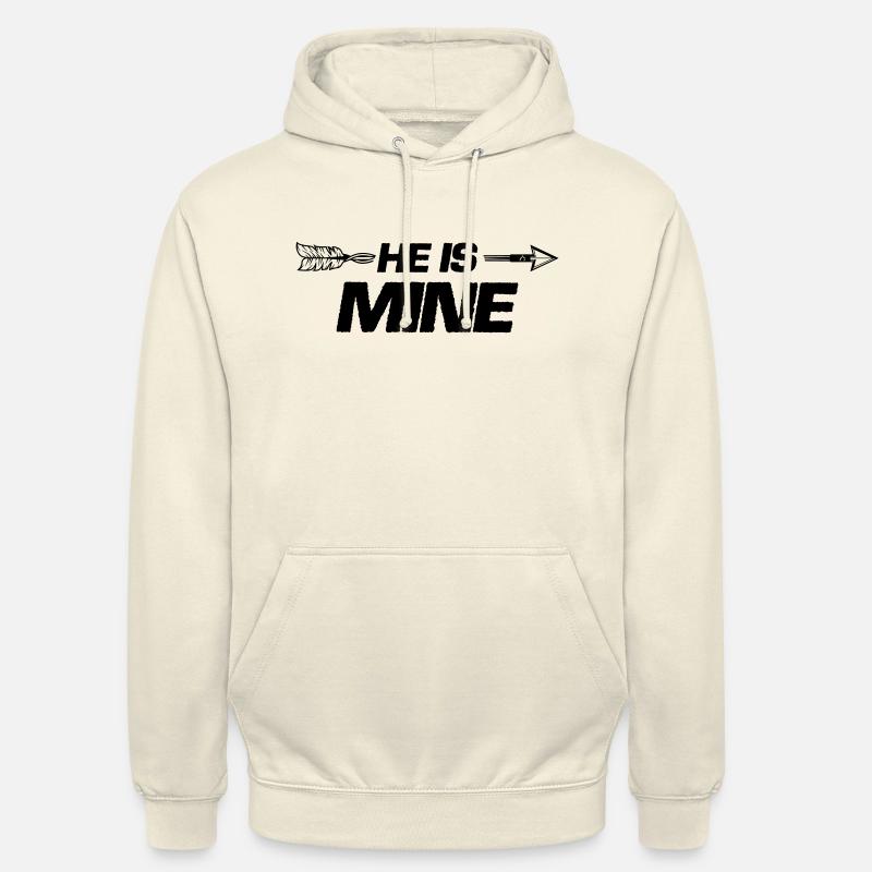 Il est à moi - Sweat-shirt à capuche unisexe - vanille