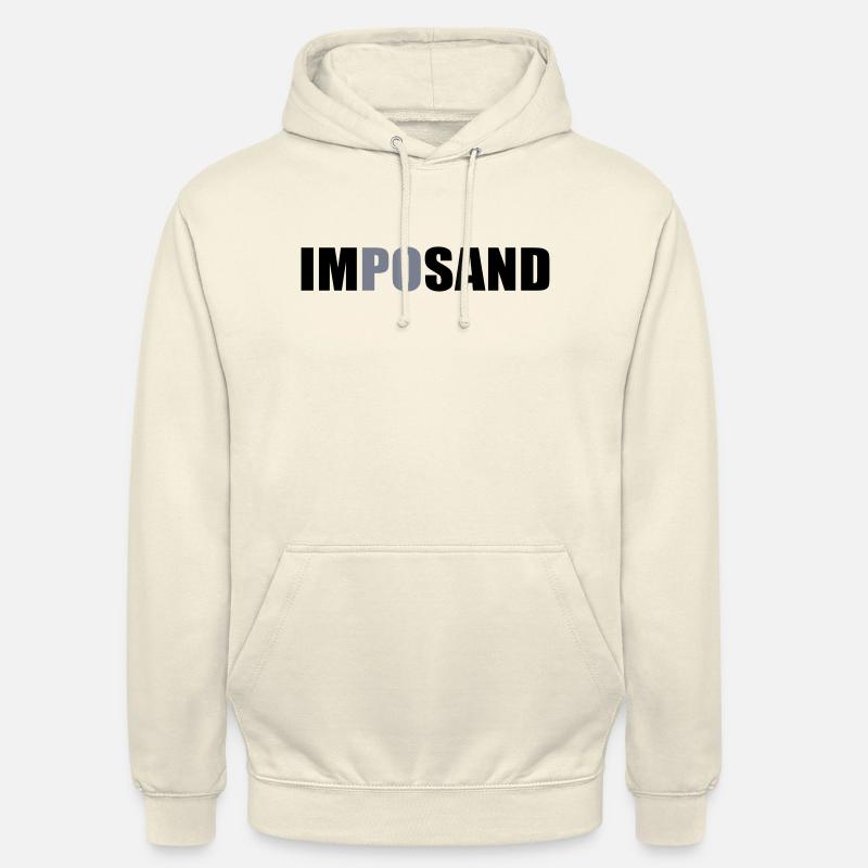 imposand - Unisex Hoodie - Vanille-Milchshake