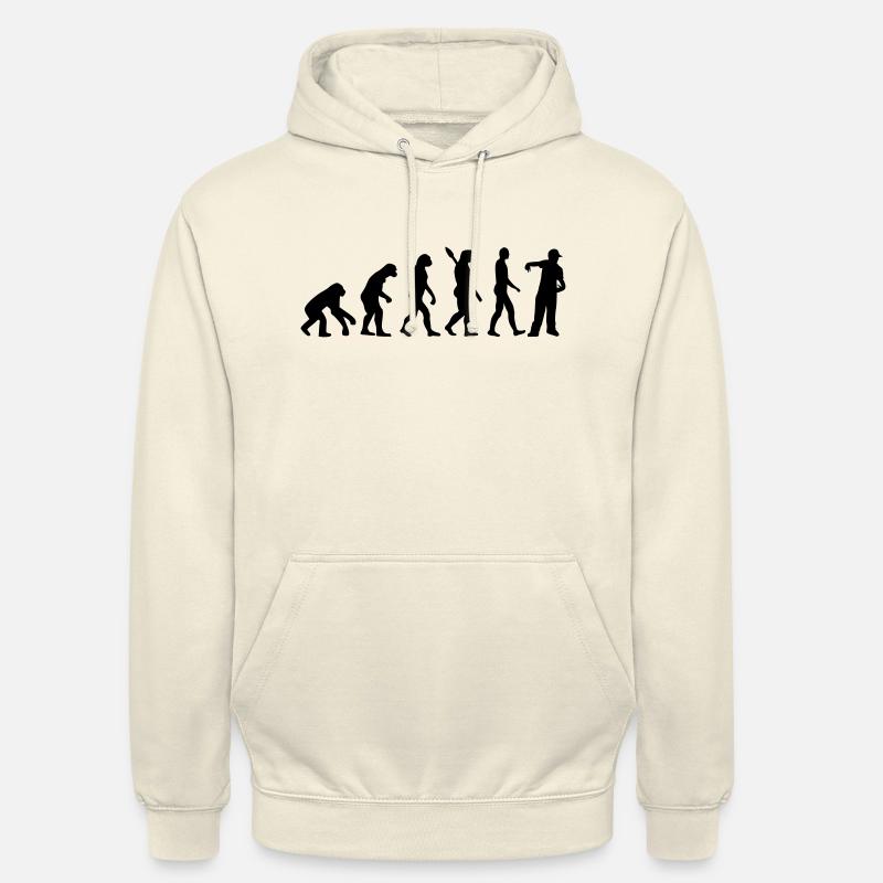 Évolution Rapper - Sweat-shirt à capuche unisexe - vanille