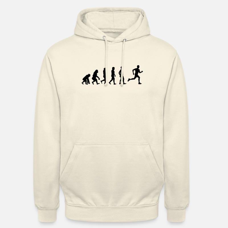 Evolution en cours - Sweat-shirt à capuche unisexe - vanille