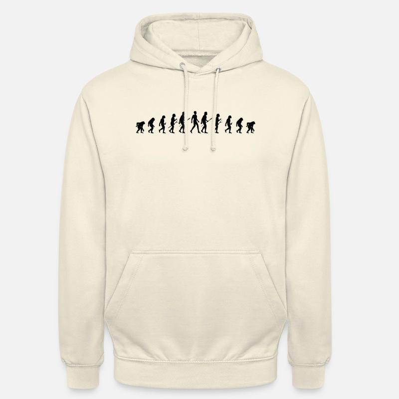 Evolution: the return to the origins - Unisex Hoodie - vanilla