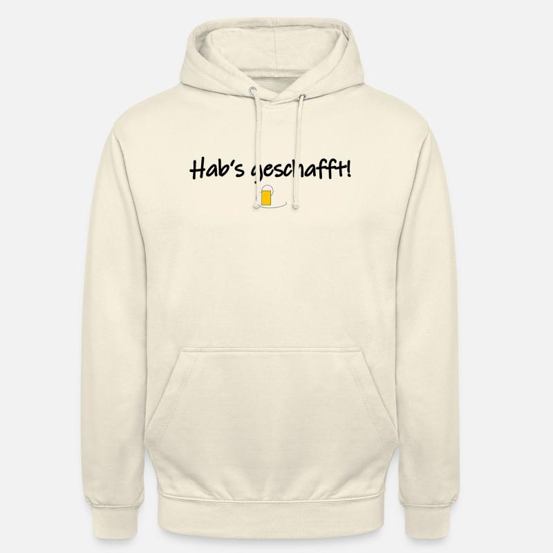 Hab's geschafft! - Unisex Hoodie - Vanille-Milchshake