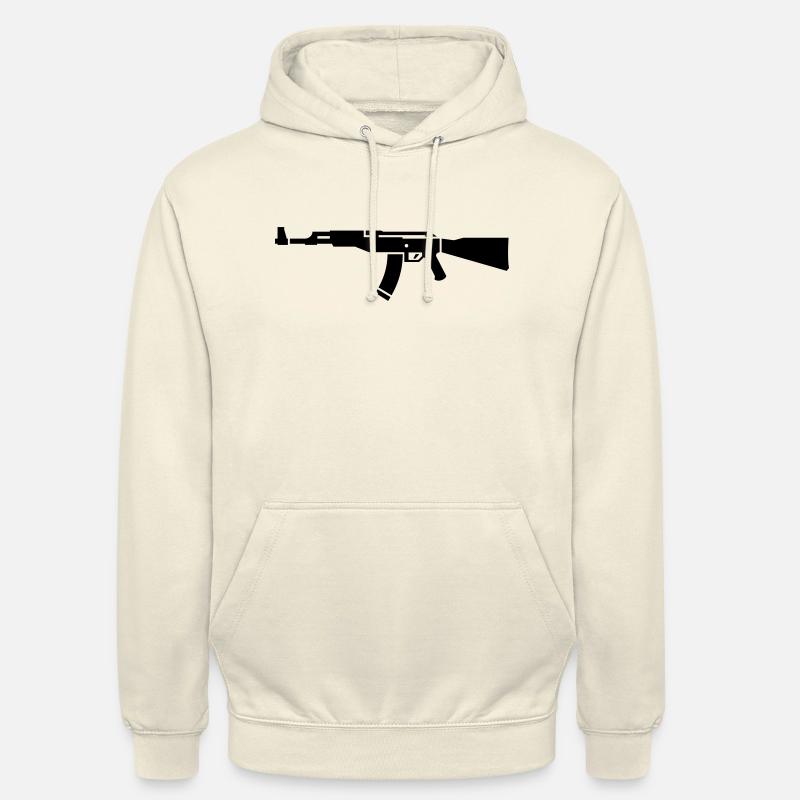 AK 47 - Unisex Hoodie - vanilla