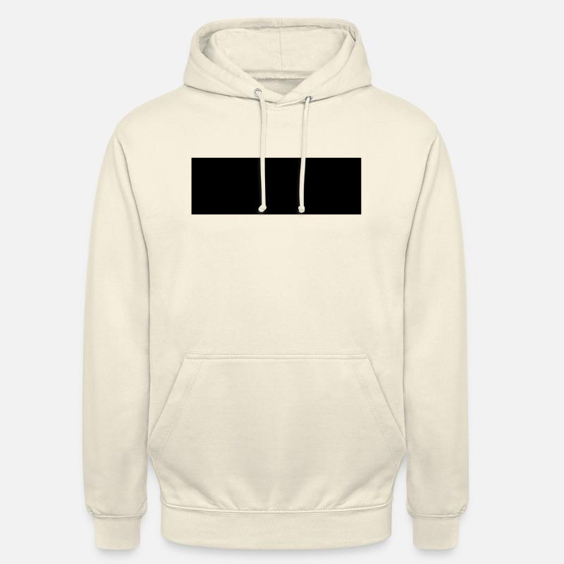 Rechteck - Unisex Hoodie - Vanille-Milchshake