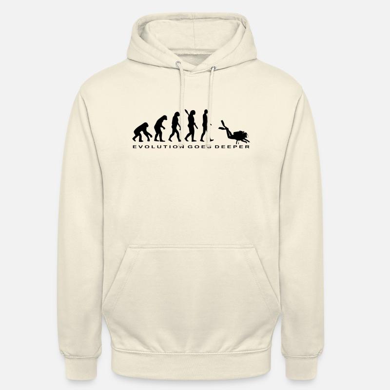 Diving Dive Dive - Unisex Hoodie - vanilla