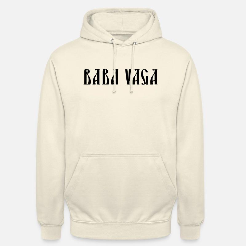 Baba Yaga - Sweat-shirt à capuche unisexe - vanille
