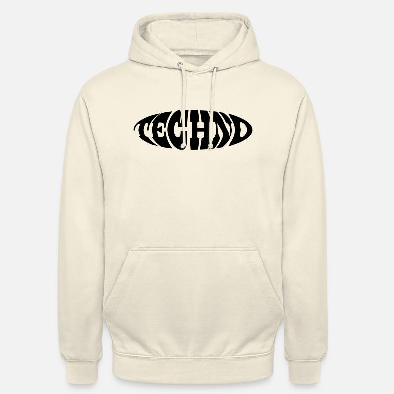 Techno Spruch Geschenk - Unisex Hoodie - Vanille-Milchshake