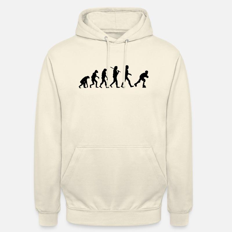 evolution rollerblades - Unisex Hoodie - Vanille-Milchshake