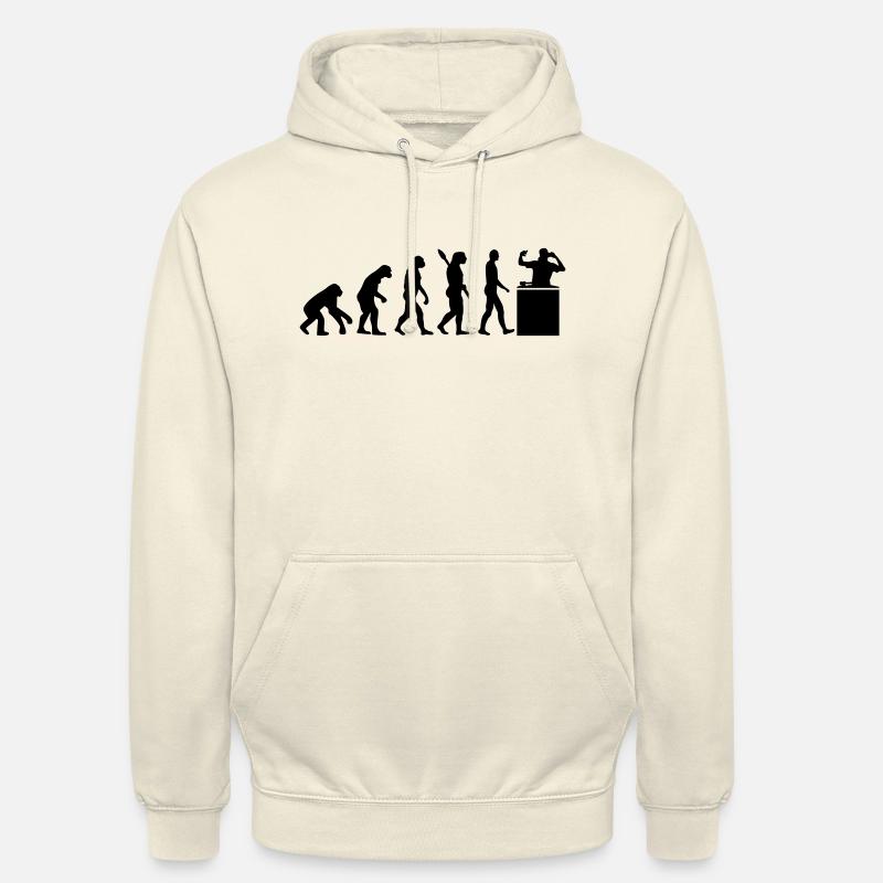 Evolution DJ - Unisex Hoodie - vanilla
