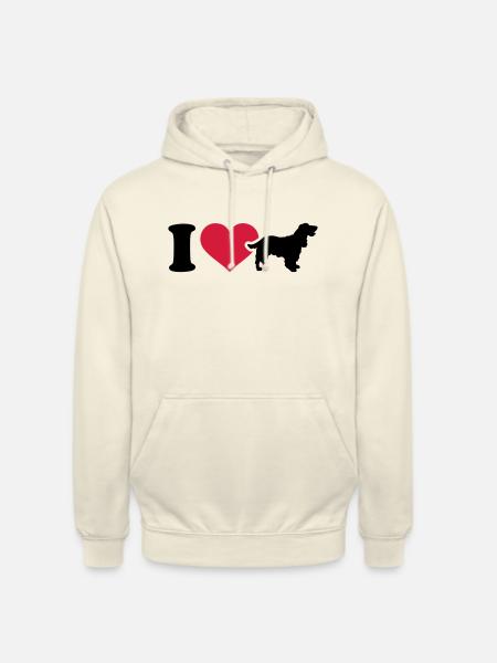 Cocker Spaniel - Unisex Hoodie - Vanille-Milchshake