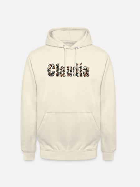 Claudia - Unisex Hoodie - Vanille-Milchshake
