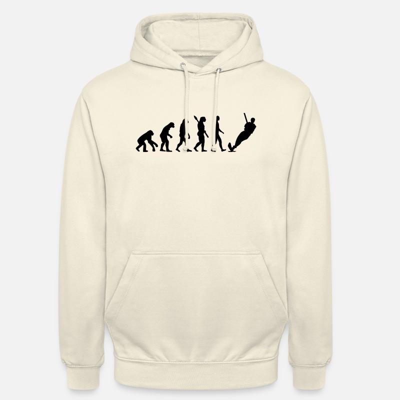 Evolution Water ski - Unisex Hoodie - vanilla