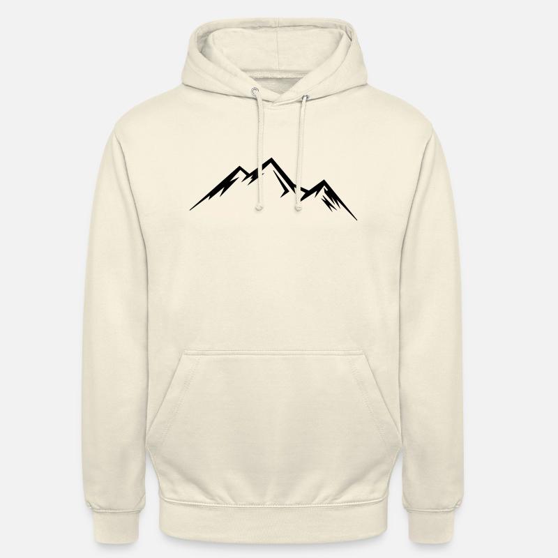 Mountains - Unisex Hoodie - vanilla