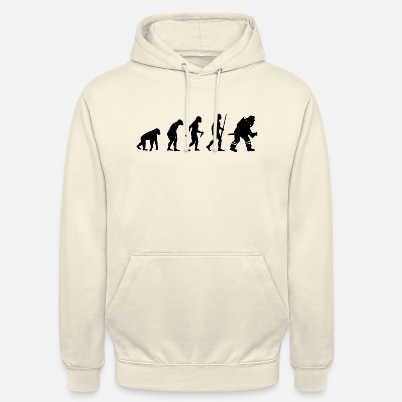 Firefighter evolution - Sweat-shirt à capuche unisexe - vanille