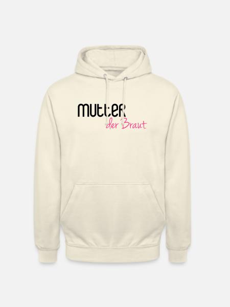 Mutter der Braut - Unisex Hoodie - Vanille-Milchshake
