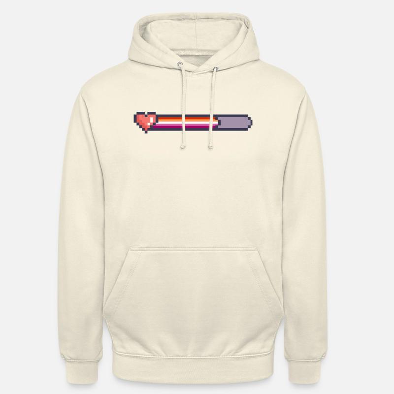 Lesbisk lastestang - Unisex-hettegenser - vanilje-milkshake