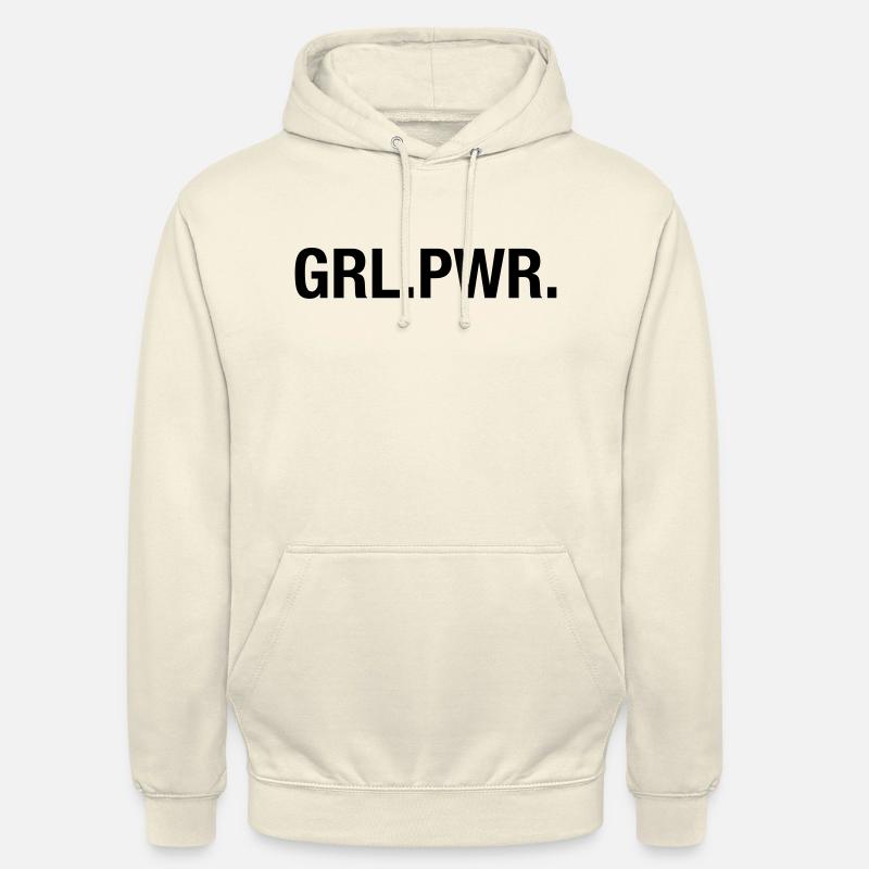 GRL.PWR. - Unisex Hoodie - Vanille-Milchshake