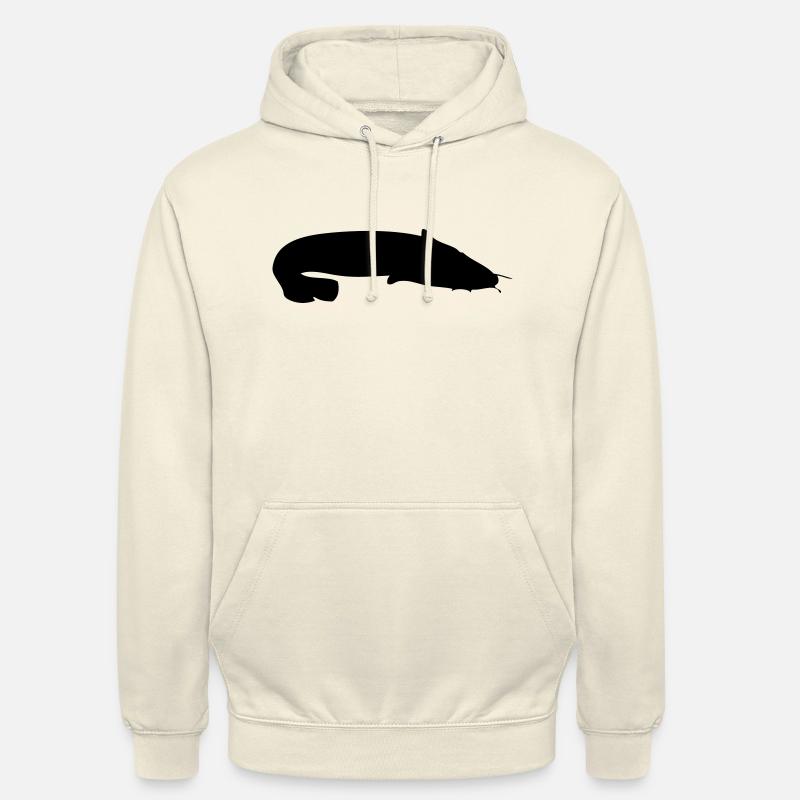Silure - Sweat-shirt à capuche unisexe - vanille