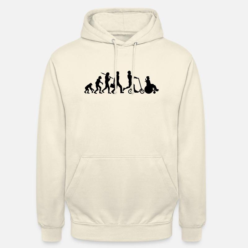 accident de fauteuil roulant fast evolution e scoot Sweat-shirt à capuche unisexe