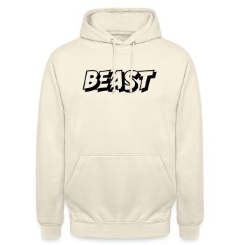 Beast - Unisex Hoodie - vanilla - Front - Alina (178cm) & Michal (187cm)