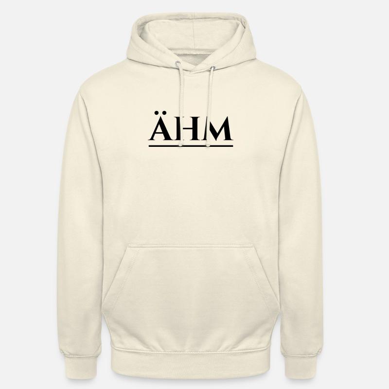 ähm - Unisex Hoodie - Vanille-Milchshake