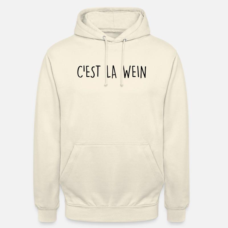 c'est la wein - Unisex Hoodie - Vanille-Milchshake