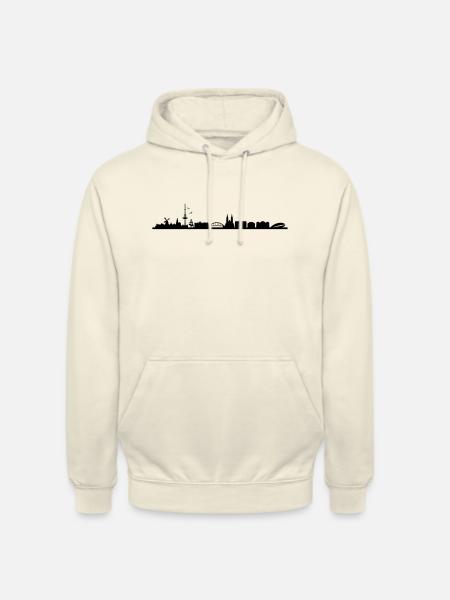 Skyline Bremen - Unisex Hoodie - Vanille-Milchshake