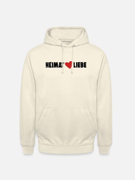 Heimatliebe - Unisex Hoodie - Vanille-Milchshake