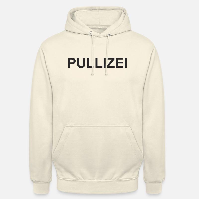 pullizei - Sweat-shirt à capuche unisexe - vanille