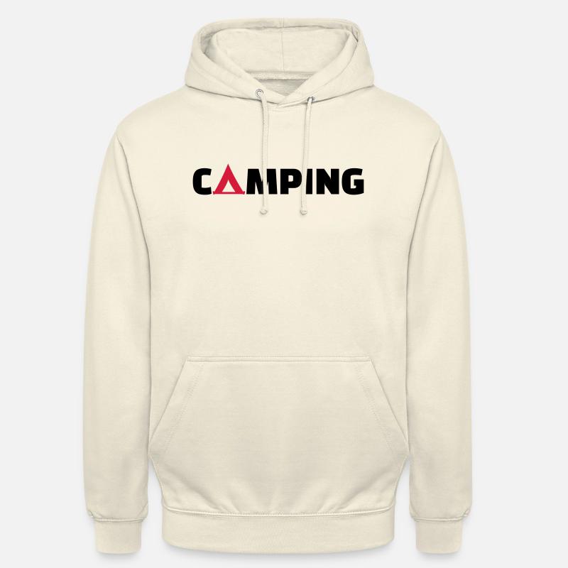 Camping - Unisex Hoodie - vanilla