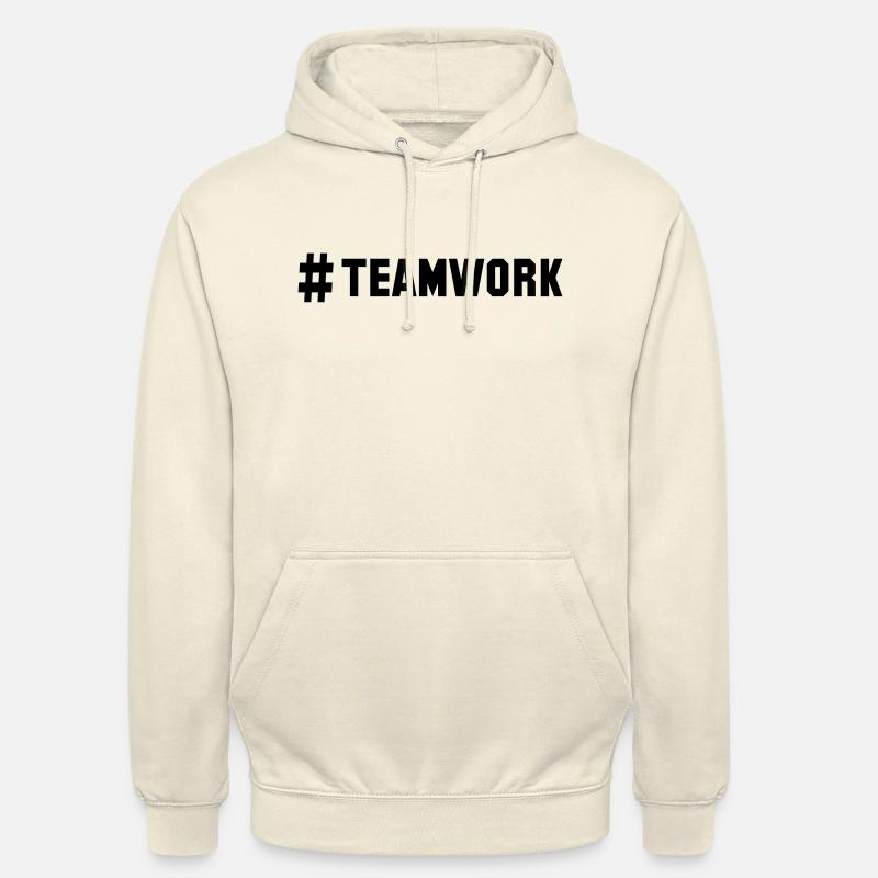# teamwork - Unisex Hoodie - Vanille-Milchshake