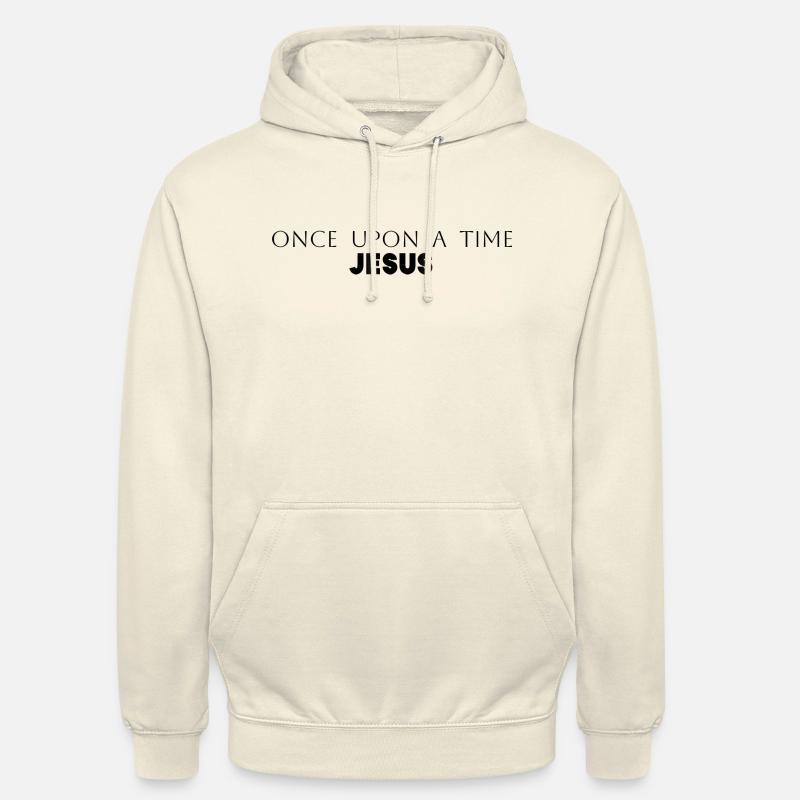 Once Upon A Time Jesus - Sweat-shirt à capuche unisexe - vanille