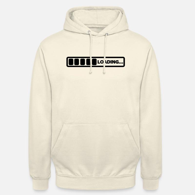 loading - Sweat-shirt à capuche unisexe - vanille