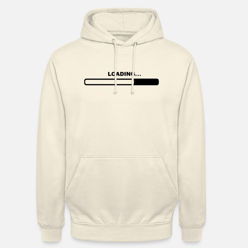 loading_f1 - Sweat-shirt à capuche unisexe - vanille